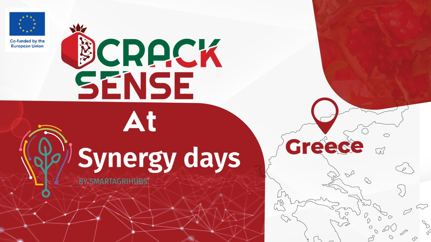 Main visual representing CrackSense's presense at Synergy Days.