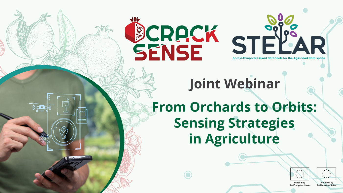 Main visual for a webinar on the topic of smart sensing strategies.