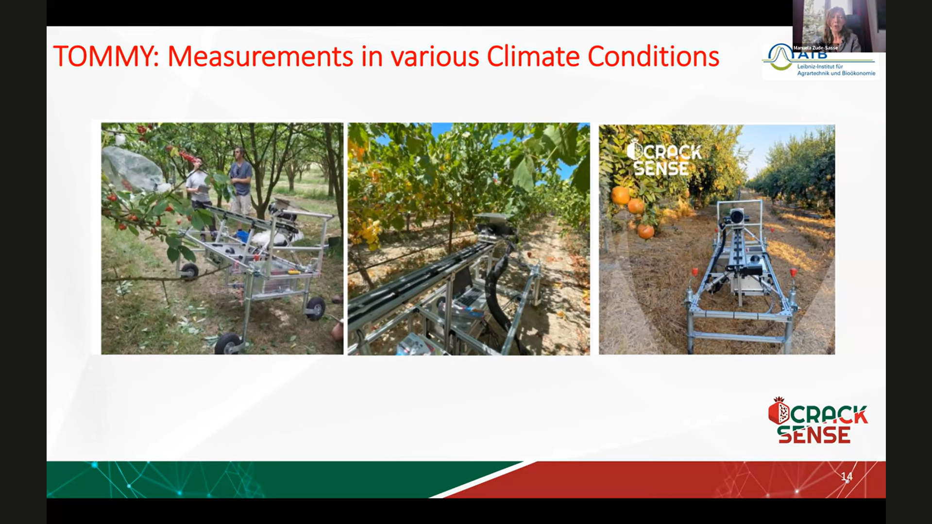 In-text visual representing the screenshot from the joint webinar on sensing strategies.