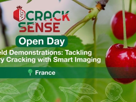 Main visual for the CrackSense Open Day in France.