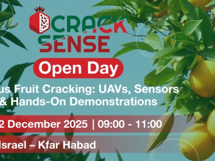 Main visual for the Citrus Open Day in Israel.