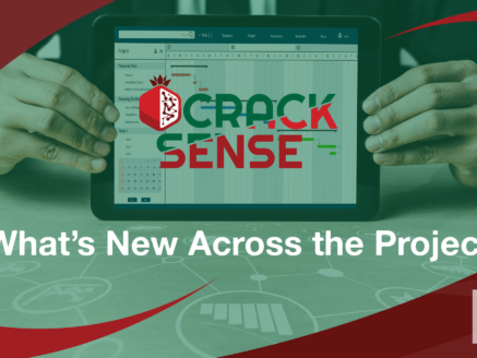 Main visual for a blog on CrackSense project's news.